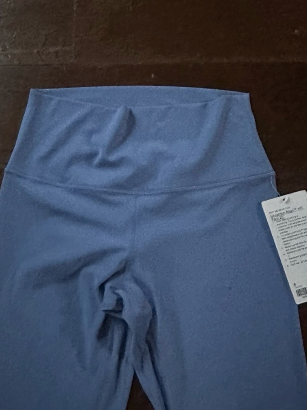 lululemon Align™ High-Rise Pant 25" prep blue size 8 NWT - Picture 8 of 12